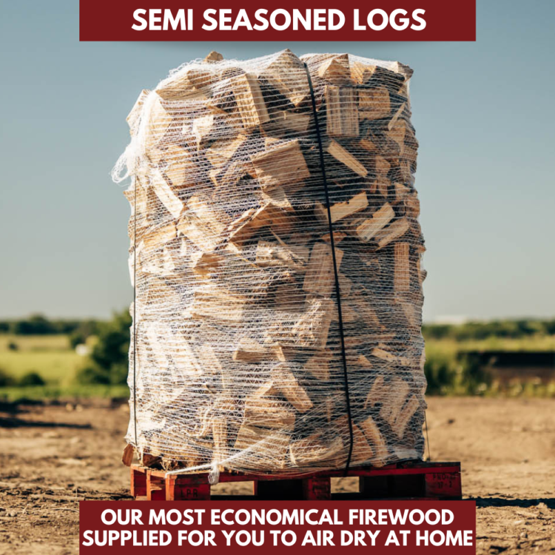 SEMI-SEASONED FIREWOOD